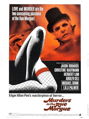 Cover image of the movie Murders in the Rue Morgue (1971)