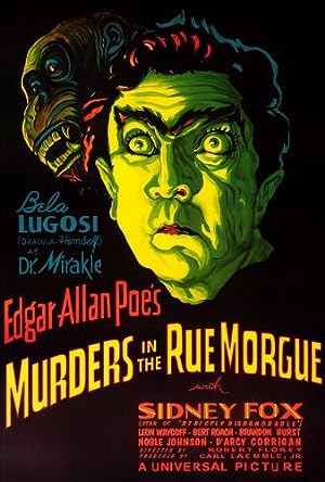 Cover image of the movie Murders in the Rue Morgue (1932)