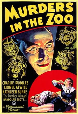 Cover image of the movie Murders in the Zoo (1933)