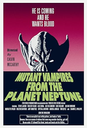Cover image of the movie Mutant Vampires from the Planet Neptune (2021)