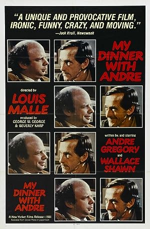 Cover image of the movie My Dinner with Andre (1981)