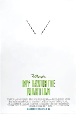 Cover image of the movie My Favorite Martian (1999)