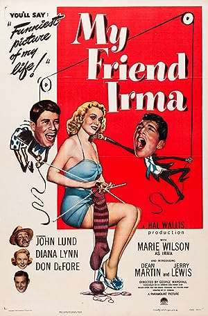 Cover image of the movie My Friend Irma (1949)