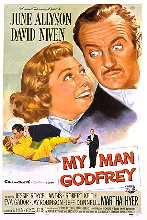 Cover image of the movie My Man Godfrey (1957)