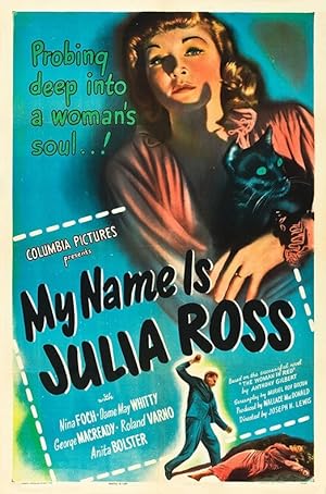 Cover image of the movie My Name Is Julia Ross (1945)
