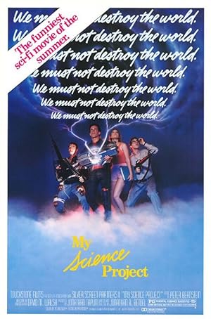 Cover image of the movie My Science Project (1985)