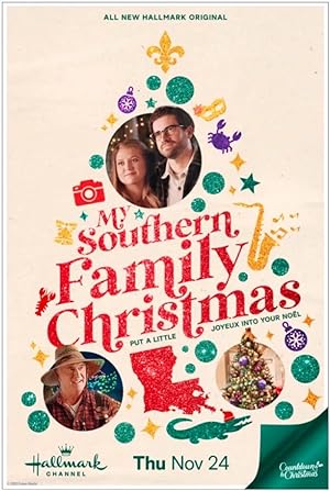 Cover image of the movie My Southern Family Christmas (2022)