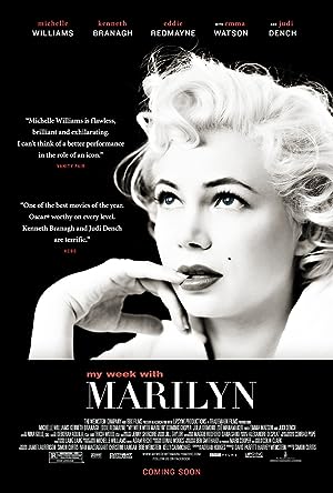 Cover image of the movie My Week with Marilyn (2011)