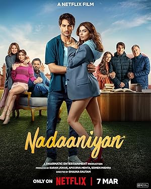 Cover image of the movie Nadaaniyan (2025)