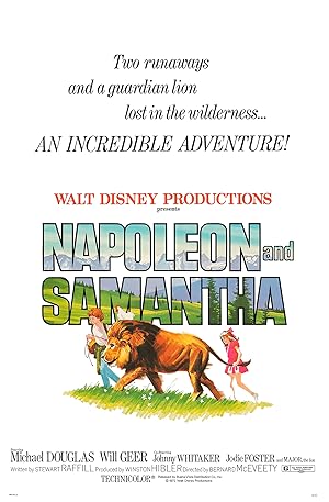 Cover image of the movie Napoleon and Samantha (1972)