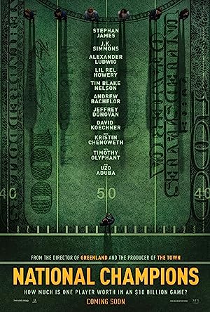 Cover image of the movie National Champions (2021)