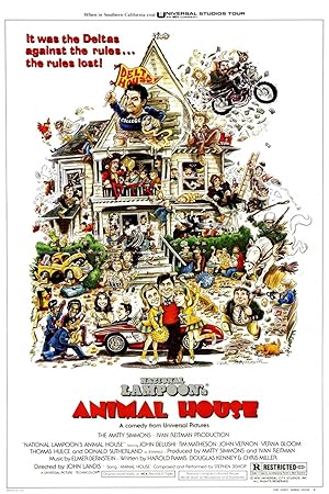Cover image of the movie National Lampoon's Animal House (1978)