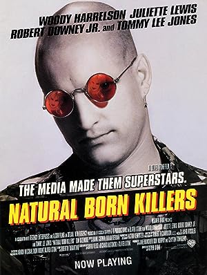Cover image of the movie Natural Born Killers (1994)