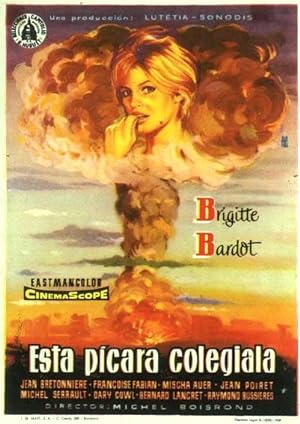 Cover image of the movie Naughty Girl (1956)