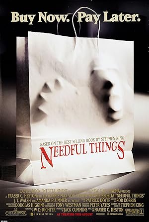 Cover image of the movie Needful Things (1993)