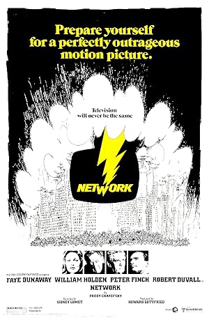 Cover image of the movie Network (1976)