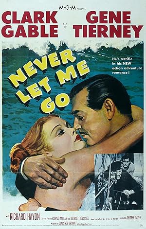 Cover image of the movie Never Let Me Go (1953)