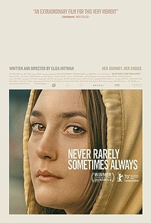 Cover image of the movie Never Rarely Sometimes Always (2020)