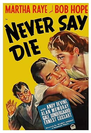 Cover image of the movie Never Say Die (1939)