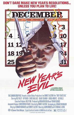 Cover image of the movie New Year's Evil (1980)