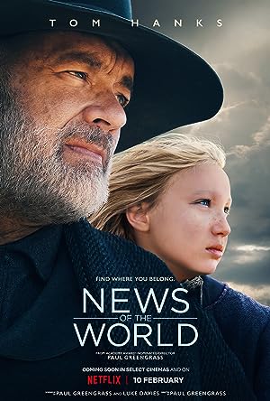 Cover image of the movie News of the World (2020)
