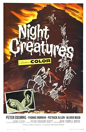 Cover image of the movie Night Creatures (1962)