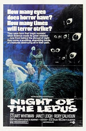 Cover image of the movie Night of the Lepus (1972)