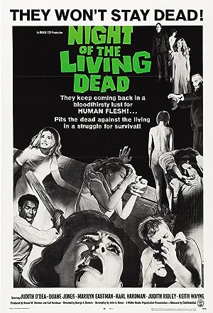 Cover image of the movie Night of the Living Dead (1968)