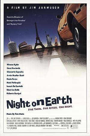 Cover image of the movie Night on Earth (1991)