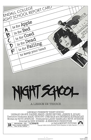 Cover image of the movie Night School (1981)