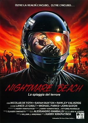 Cover image of the movie Nightmare Beach (1989)
