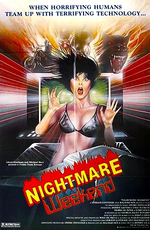 Cover image of the movie Nightmare Weekend (1986)