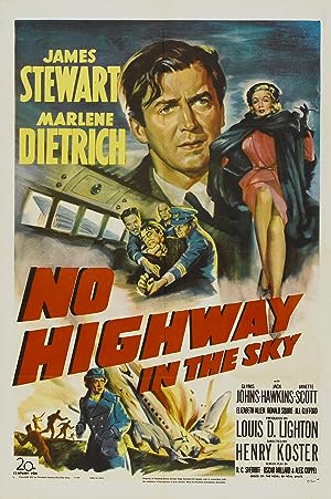 Cover image of the movie No Highway in the Sky (1951)