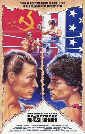 Cover image of the movie No Retreat, No Surrender (1985)