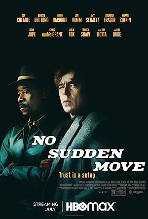 Cover image of the movie No Sudden Move (2021)