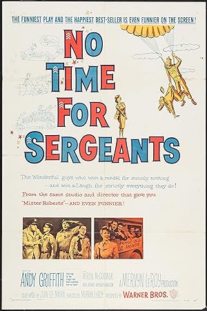 Cover image of the movie No Time for Sergeants (1958)