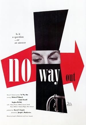Cover image of the movie No Way Out (1950)