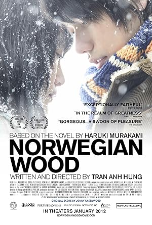Cover image of the movie Norwegian Wood (2010)
