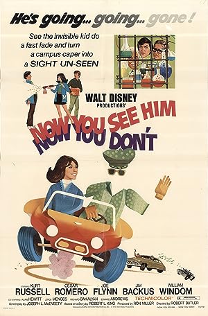 Cover image of the movie Now You See Him, Now You Don't (1972)