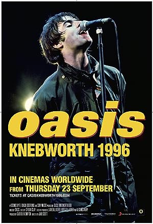 Cover image of the movie Oasis Knebworth 1996 (2021)