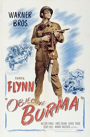 Cover image of the movie Objective, Burma! (1945)