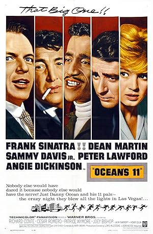 Cover image of the movie Ocean's Eleven (1960)