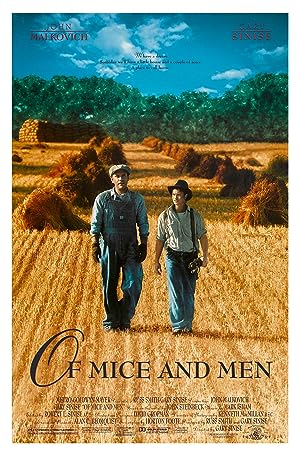 Cover image of the movie Of Mice and Men (1992)