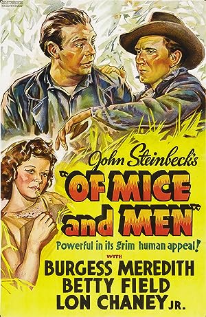 Cover image of the movie Of Mice and Men (1939)