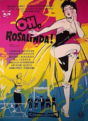 Cover image of the movie Oh... Rosalinda!! (1955)