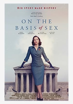 Cover image of the movie On the Basis of Sex (2018)