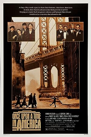 Cover image of the movie Once Upon a Time in America (1984)