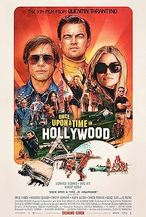 Cover image of the movie Once Upon a Time in Hollywood (2019)