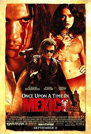 Cover image of the movie Once Upon a Time in Mexico (2003)