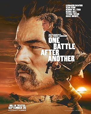 Cover image of the movie One Battle After Another (2025)